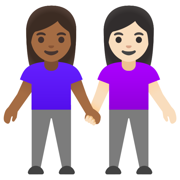 Emoji U1f469 1f3fe 200d 1f91d 200d 1f469 1f3fb