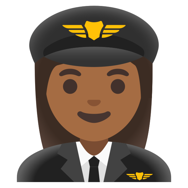 Emoji U1f469 1f3fe 200d 2708