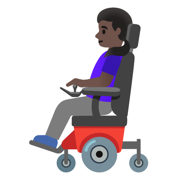 Emoji U1f469 1f3ff 200d 1f9bc