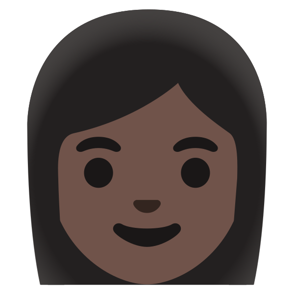 Emoji U1f469 1f3ff