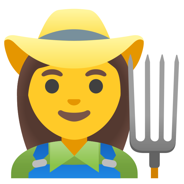 Emoji U1f469 200d 1f33e