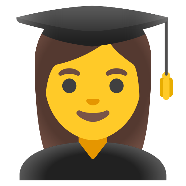 Emoji U1f469 200d 1f393