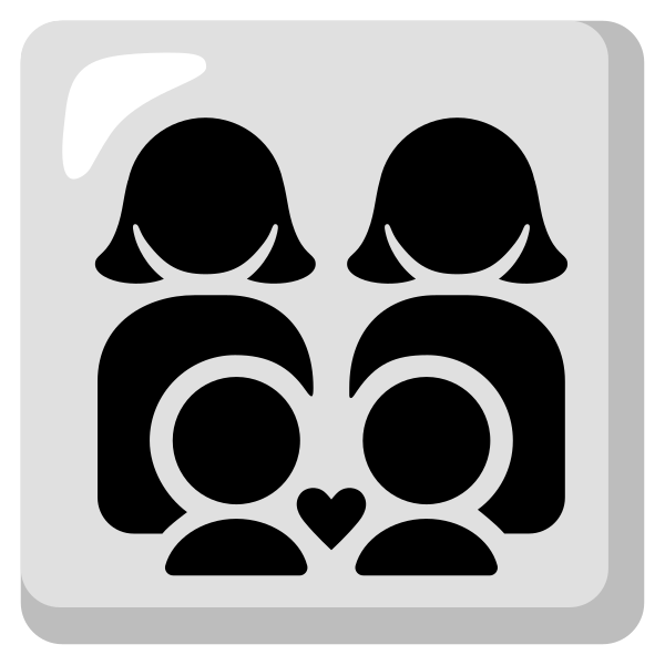 Emoji U1f469 200d 1f469 200d 1f466 200d 1f466