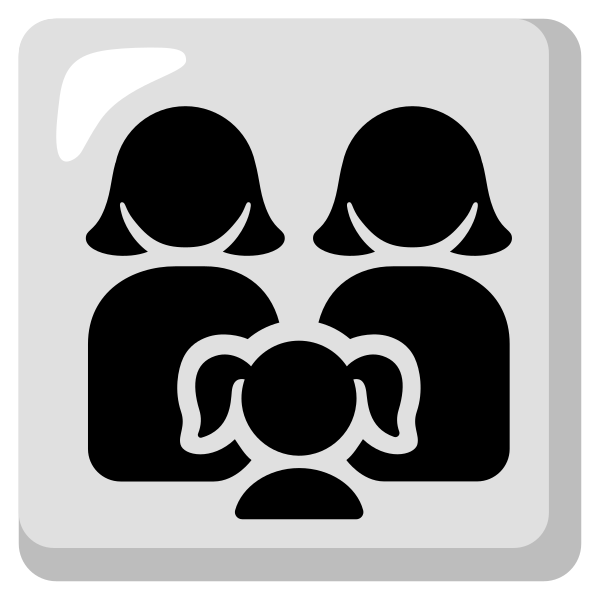 Emoji U1f469 200d 1f469 200d 1f467