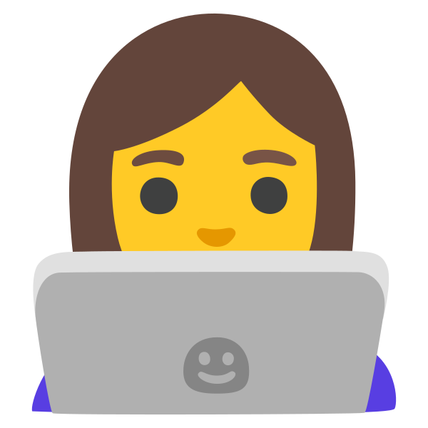 Emoji U1f469 200d 1f4bb