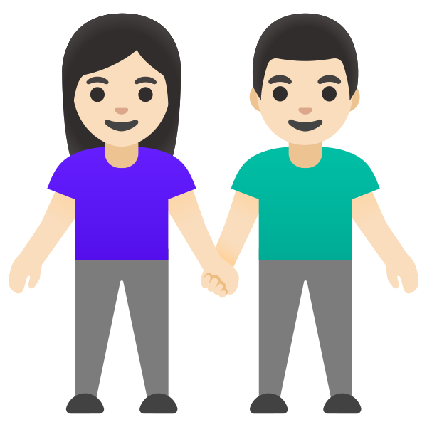 Emoji U1f46b 1f3fb