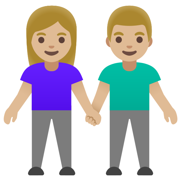 Emoji U1f46b 1f3fc
