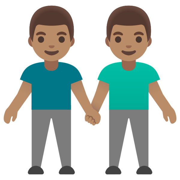 Emoji U1f46c 1f3fd