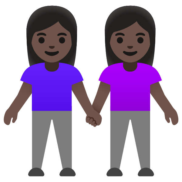 Emoji U1f46d 1f3ff