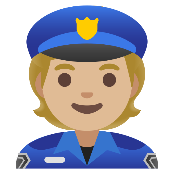 Emoji U1f46e 1f3fc