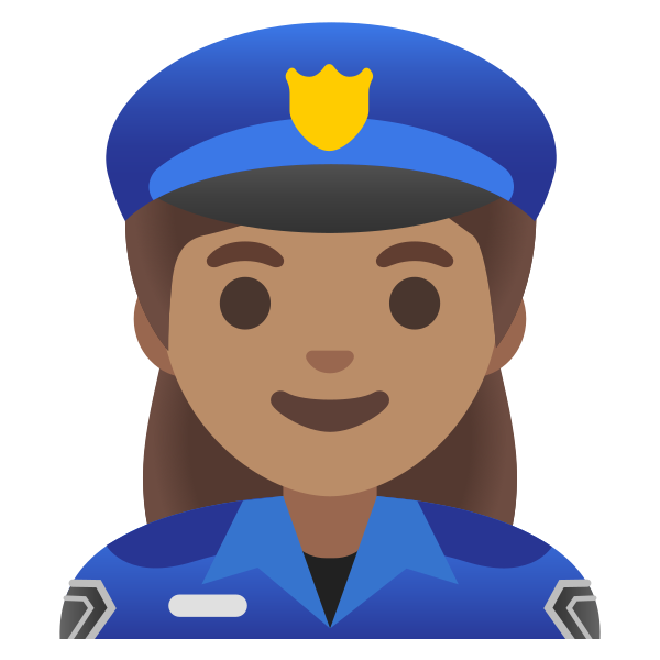 Emoji U1f46e 1f3fd 200d 2640