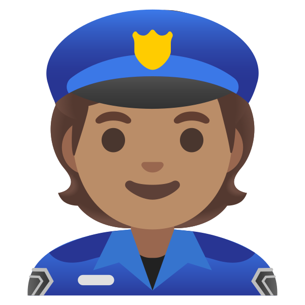 Emoji U1f46e 1f3fd