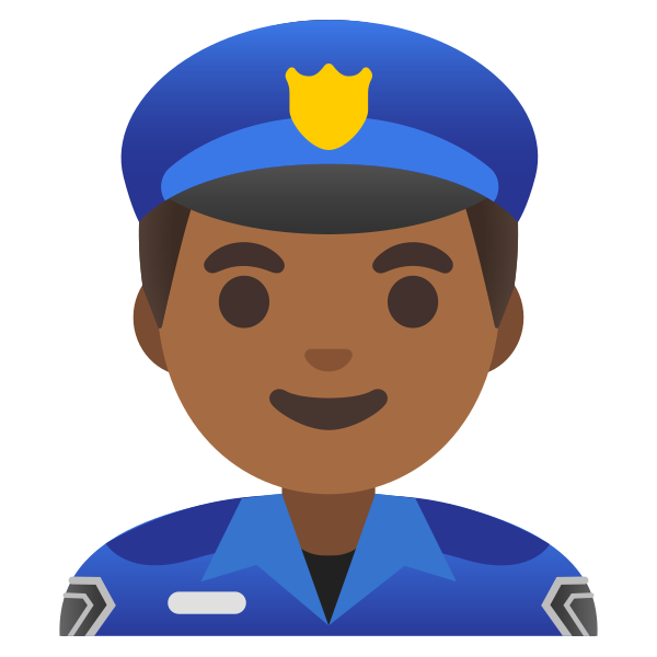 Emoji U1f46e 1f3fe 200d 2642