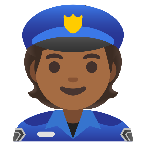 Emoji U1f46e 1f3fe