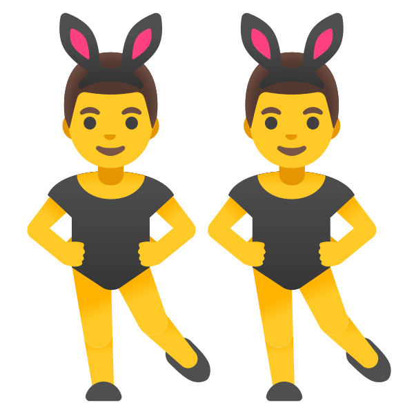 Emoji U1f46f 200d 2642