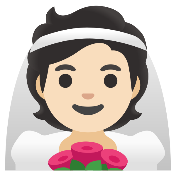 Emoji U1f470 1f3fb
