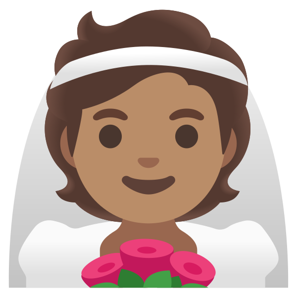 Emoji U1f470 1f3fd