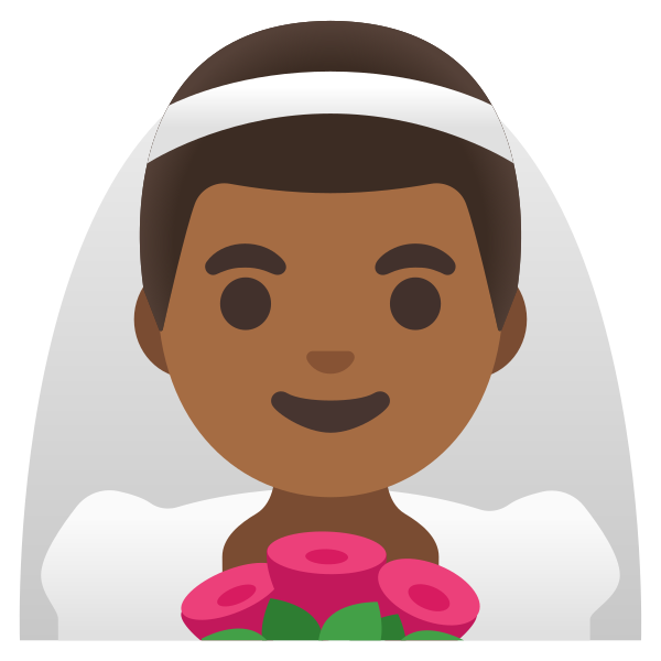 Emoji U1f470 1f3fe 200d 2642