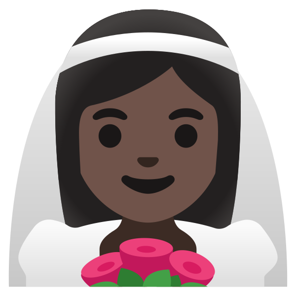 Emoji U1f470 1f3ff 200d 2640