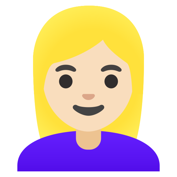 Emoji U1f471 1f3fb 200d 2640