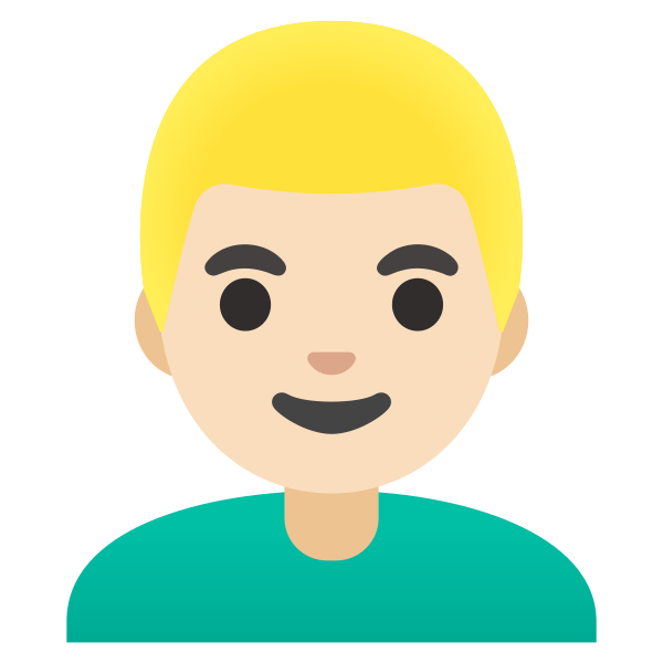 Emoji U1f471 1f3fb 200d 2642