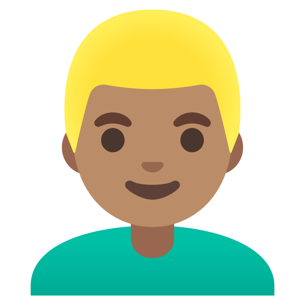 Emoji U1f471 1f3fd 200d 2642