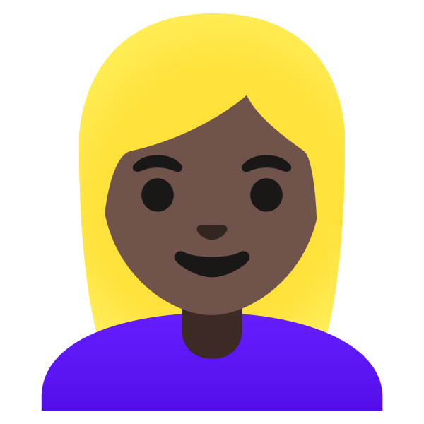 Emoji U1f471 1f3ff 200d 2640
