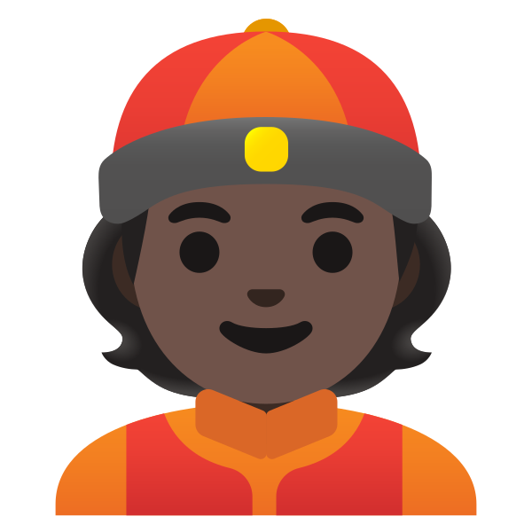 Emoji U1f472 1f3ff