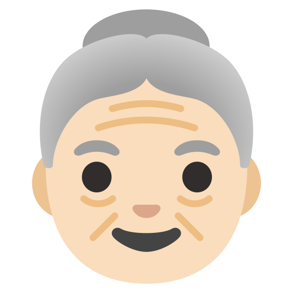 Emoji U1f475 1f3fb