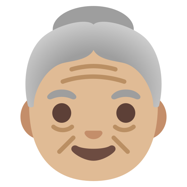 Emoji U1f475 1f3fc