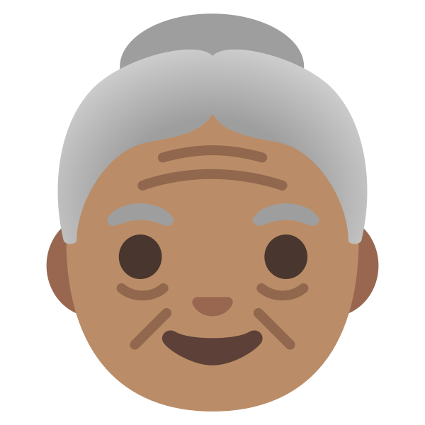 Emoji U1f475 1f3fd