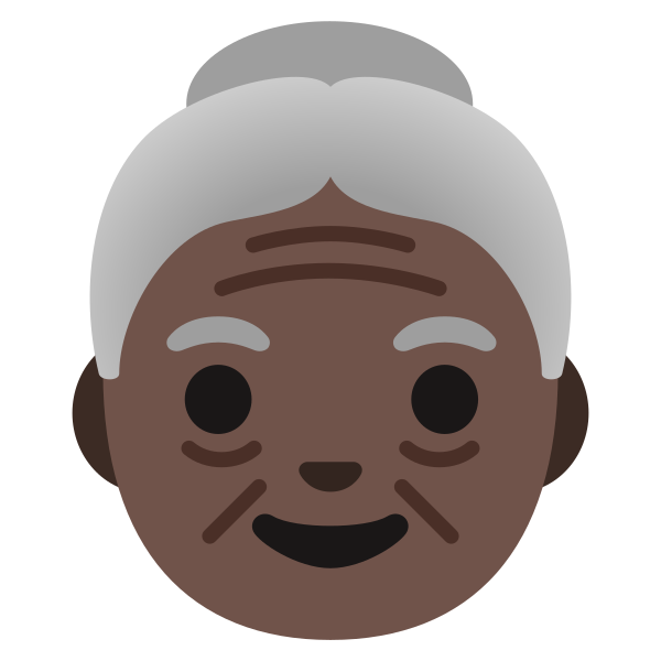 Emoji U1f475 1f3ff