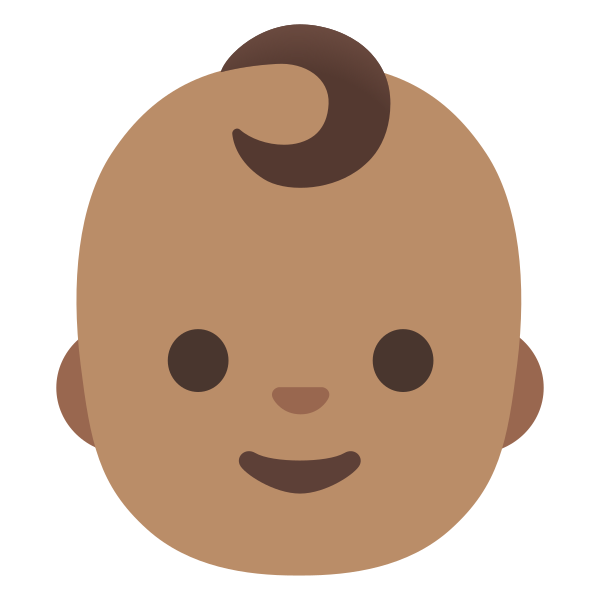 Emoji U1f476 1f3fd