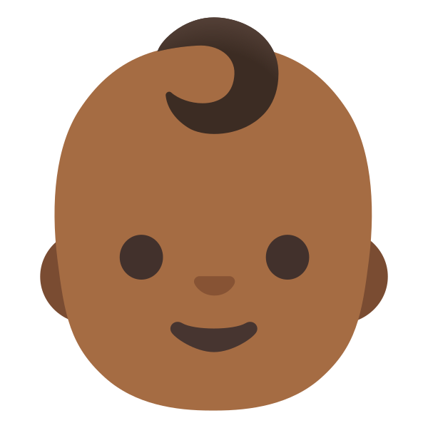 Emoji U1f476 1f3fe