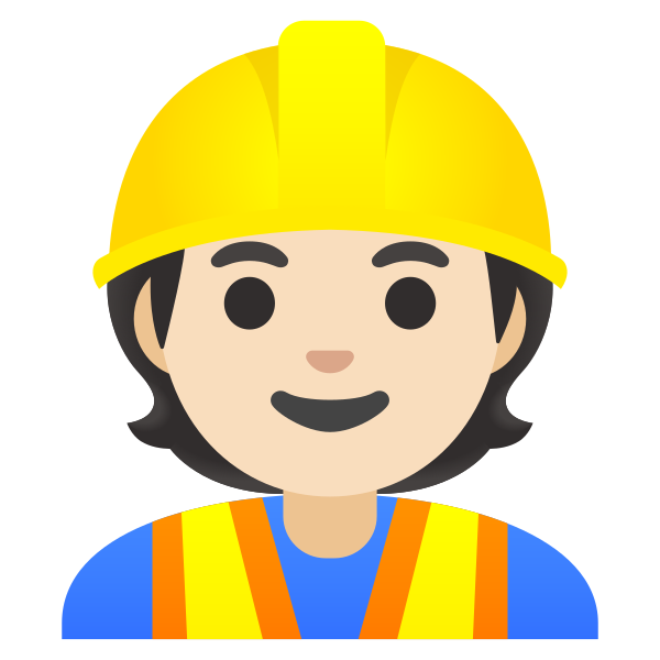 Emoji U1f477 1f3fb