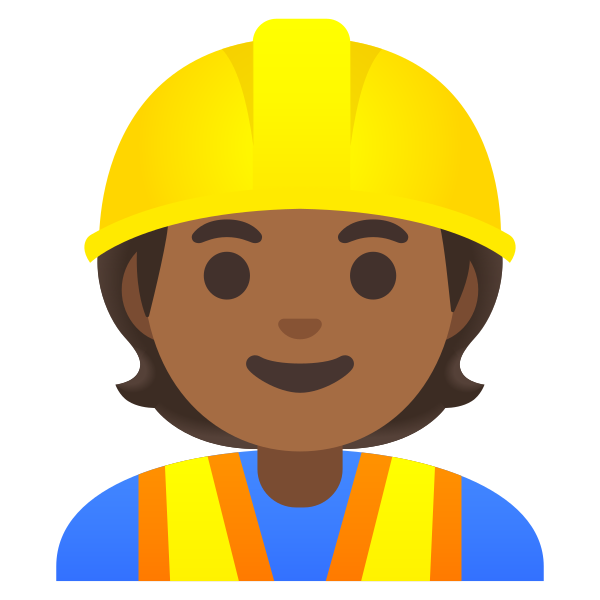 Emoji U1f477 1f3fe