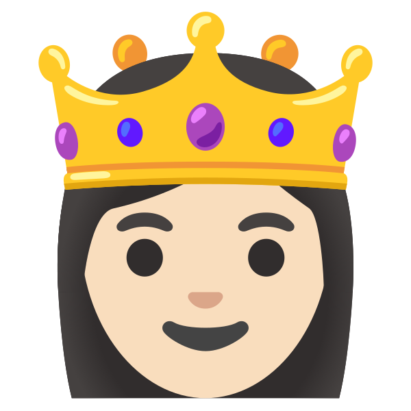 Emoji U1f478 1f3fb