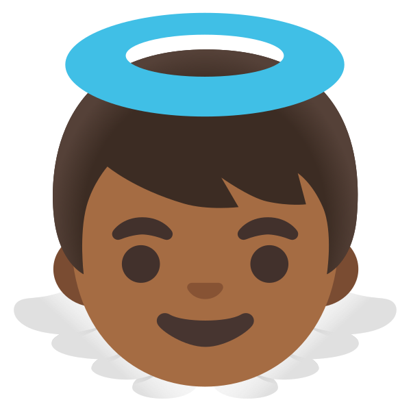 Emoji U1f47c 1f3fe