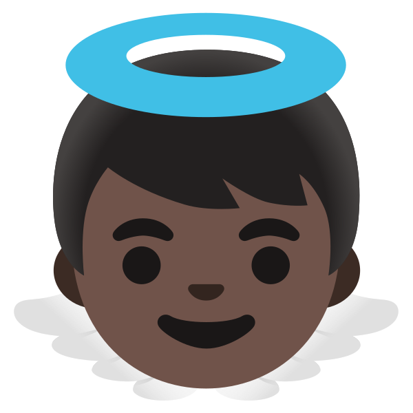 Emoji U1f47c 1f3ff