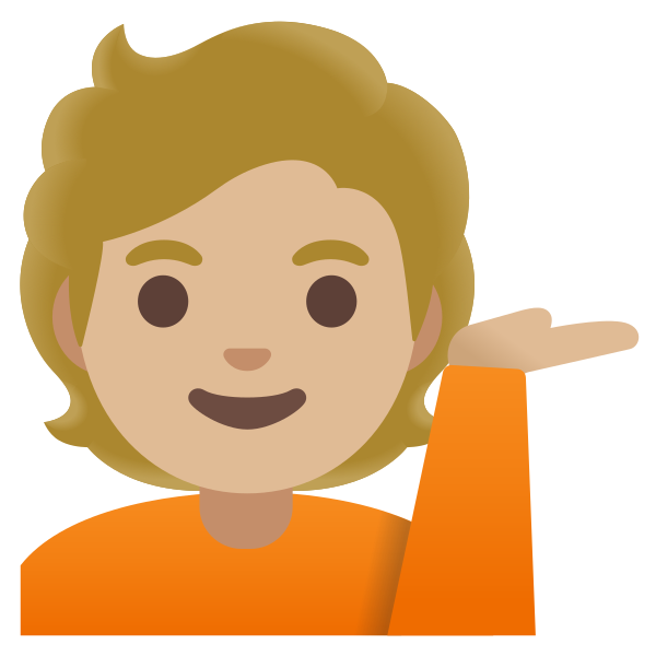 Emoji U1f481 1f3fc