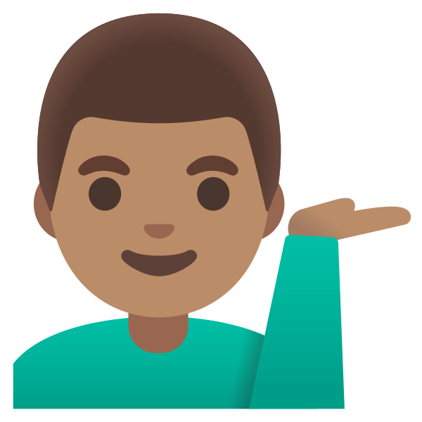 Emoji U1f481 1f3fd 200d 2642