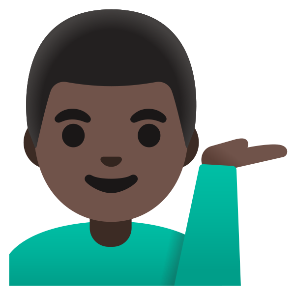 Emoji U1f481 1f3ff 200d 2642