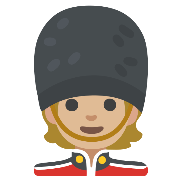 Emoji U1f482 1f3fc
