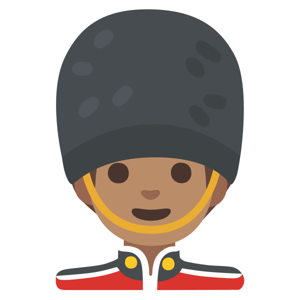 Emoji U1f482 1f3fd 200d 2642