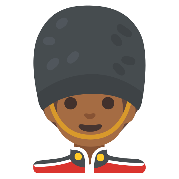 Emoji U1f482 1f3fe 200d 2642