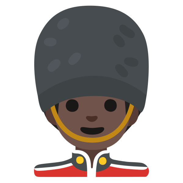 Emoji U1f482 1f3ff 200d 2642