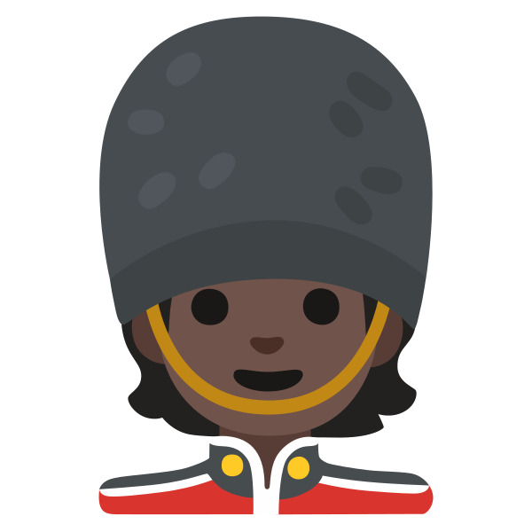 Emoji U1f482 1f3ff