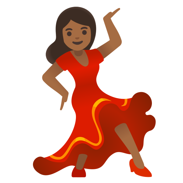 Emoji U1f483 1f3fe