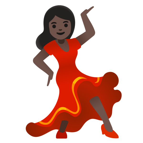 Emoji U1f483 1f3ff