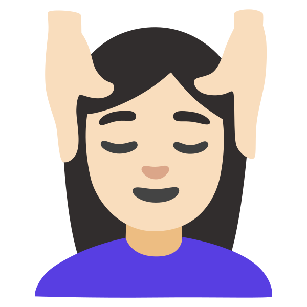 Emoji U1f486 1f3fb 200d 2640
